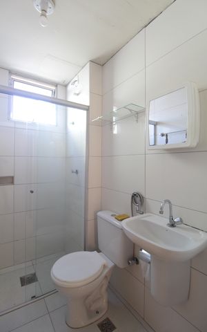 Apartamento à venda com 44m², 2 quartos e 1 vagaBanheiro Social