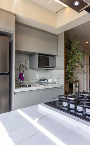 Studio à venda com 69m², 2 quartos e 1 vaga Studio à venda com 69m², 2 quartos e 1 vagaCozinha/Varanda