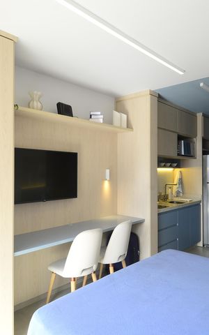Studio para alugar com 25m², 1 quarto e sem vagaStudio