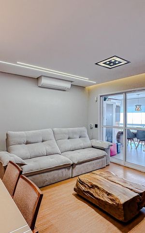 Apartamento à venda com 144m², 3 quartos e 2 vagasSala