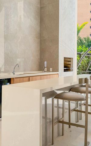 Apartamento à venda com 123m², 3 quartos e 2 vagas Apartamento à venda com 123m², 3 quartos e 2 vagasChurrasqueira