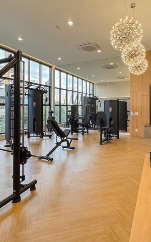 Apartamento à venda com 123m², 3 quartos e 2 vagas Apartamento à venda com 123m², 3 quartos e 2 vagasAcademia