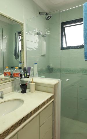 Apartamento à venda com 205m², 3 quartos e 3 vagasBanheiro da Suíte 3