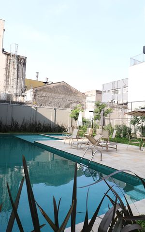 Apartamento para alugar com 34m², 2 quartos e sem vagaÁrea comum - Piscina
