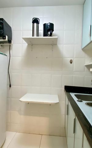 Apartamento à venda com 58m², 1 quarto e sem vaga Apartamento à venda com 58m², 1 quarto e sem vagaCozinha
