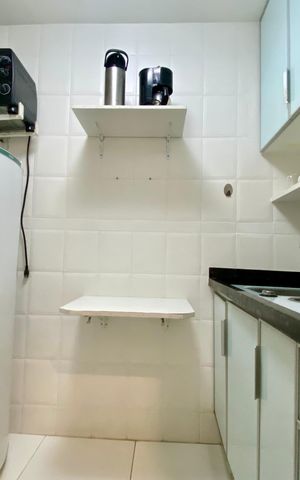 Apartamento à venda com 58m², 1 quarto e sem vaga Apartamento à venda com 58m², 1 quarto e sem vagaCozinha