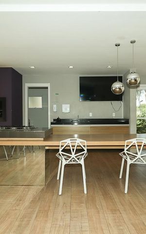Apartamento à venda com 55m², 2 quartos e 1 vagaÁrea comum - Salão de festas
