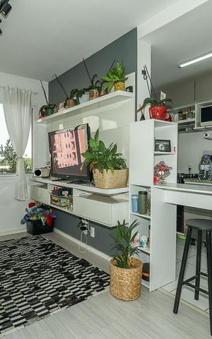 Apartamento à venda com 55m², 2 quartos e 1 vagaSala