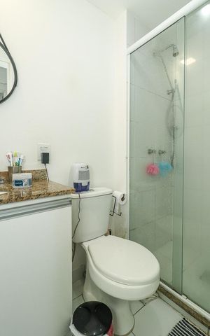 Apartamento à venda com 55m², 2 quartos e 1 vagaBanheiro