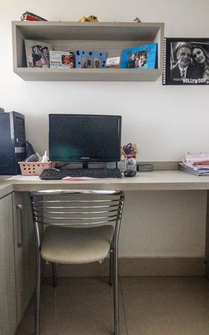 Apartamento à venda com 140m², 3 quartos e 2 vagasEscritório
