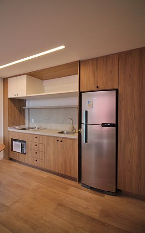 Apartamento para alugar com 40m², 1 quarto e 1 vagaSala/Cozinha