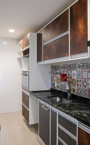 Apartamento à venda com 72m², 2 quartos e 1 vagaCozinha