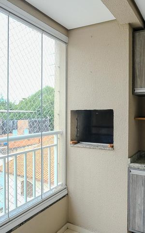 Apartamento à venda com 72m², 2 quartos e 1 vagaVaranda gourmet