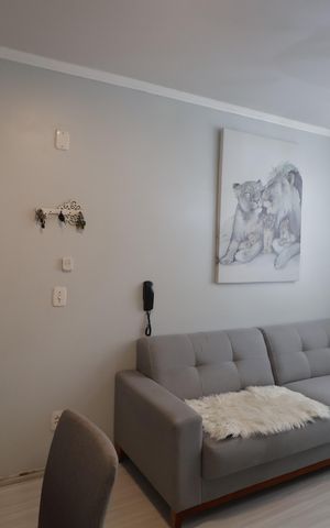 Apartamento à venda com 47m², 2 quartos e 1 vagaSala