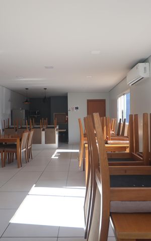 Apartamento à venda com 47m², 2 quartos e 1 vagaÁrea comum - Salão de festas