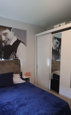 Apartamento à venda com 47m², 2 quartos e 1 vagaQuarto 2