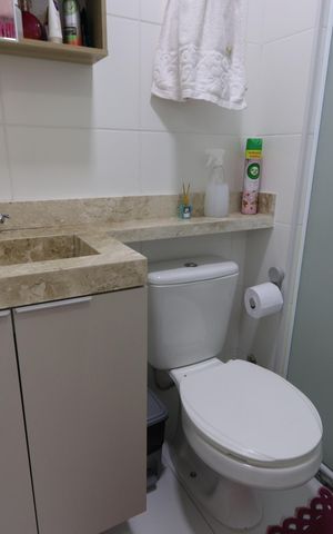 Apartamento à venda com 34m², 2 quartos e sem vagaBanheiro