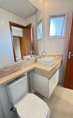 Apartamento para alugar com 88m², 2 quartos e 2 vagasBanheiro da Suíte