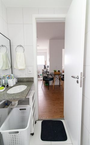 Apartamento à venda com 40m², 2 quartos e 1 vagaBanheiro