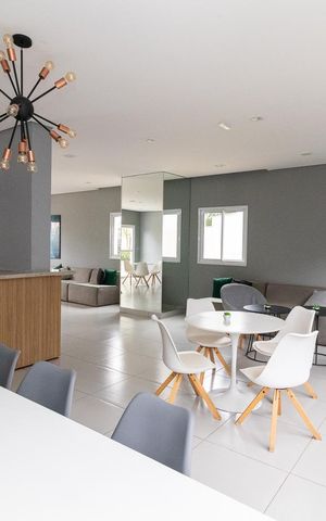 Apartamento à venda com 40m², 2 quartos e 1 vagaÁrea comum - Salão de festas