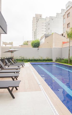 Studio para alugar com 25m², 1 quarto e sem vagaÁrea comum - Piscina