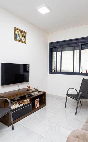 Apartamento à venda com 64m², 1 quarto e 1 vaga Apartamento à venda com 64m², 1 quarto e 1 vagaSala