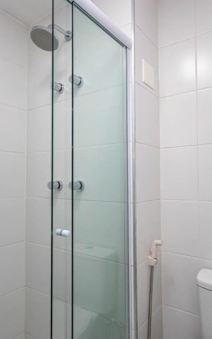 Apartamento à venda com 64m², 1 quarto e 1 vaga Apartamento à venda com 64m², 1 quarto e 1 vagaBanheiro Social