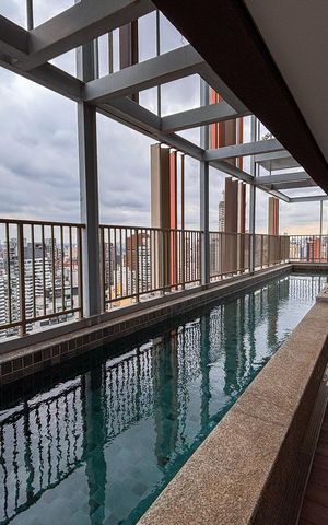 Studio à venda com 23m², 1 quarto e sem vaga Studio à venda com 23m², 1 quarto e sem vagaÁrea comum - Piscina
