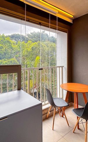 Studio à venda com 23m², 1 quarto e sem vaga Studio à venda com 23m², 1 quarto e sem vagaVaranda