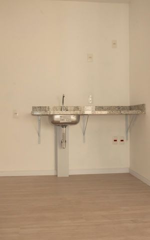 Studio à venda com 29m², 1 quarto e sem vagaCozinha