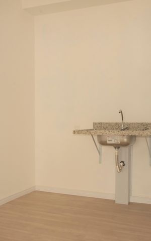 Studio à venda com 29m², 1 quarto e sem vagaCozinha