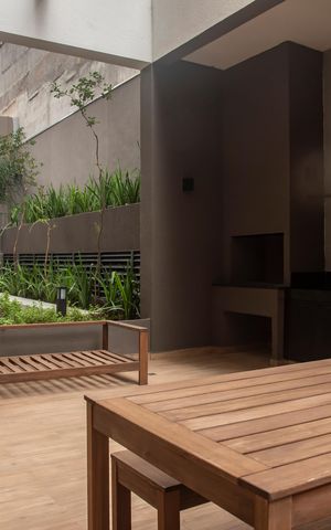 Studio à venda com 29m², 1 quarto e sem vagaÁrea comum - Churrasqueira