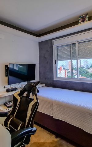 Apartamento à venda com 142m², 3 quartos e 3 vagas Apartamento à venda com 142m², 3 quartos e 3 vagasSuíte 1