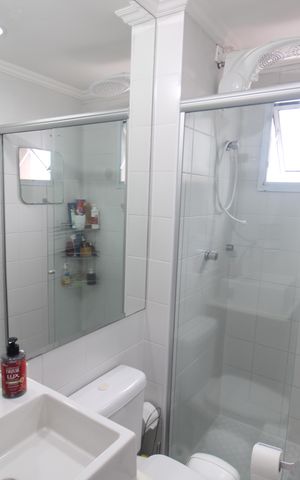 Apartamento para alugar com 52m², 2 quartos e 1 vagaBanheiro