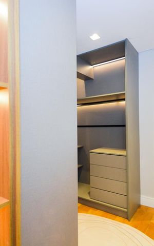Apartamento à venda com 122m², 3 quartos e 2 vagasCloset do Quarto 3