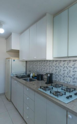 Apartamento à venda com 41m², 1 quarto e 1 vagaCozinha - Lavanderia Integrada