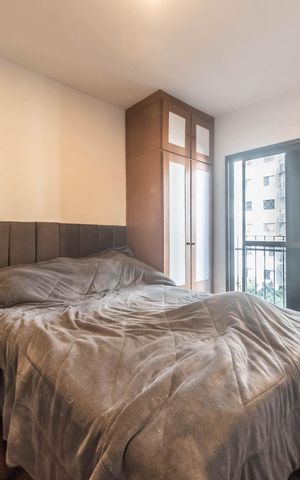 Apartamento à venda com 41m², 1 quarto e 1 vagaQuarto