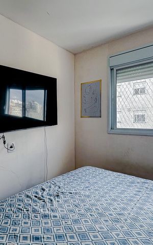 Apartamento à venda com 40m², 2 quartos e sem vagaQuarto 1