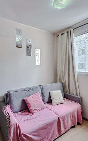 Apartamento à venda com 40m², 2 quartos e sem vagaSala