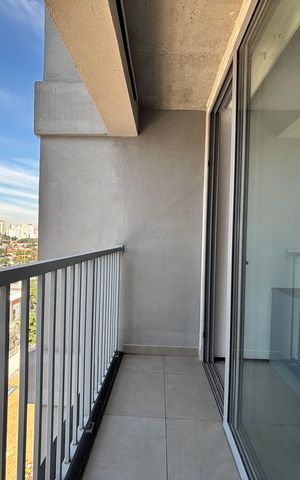 Studio para alugar com 25m², 1 quarto e sem vaga Studio para alugar com 25m², 1 quarto e sem vagaVaranda