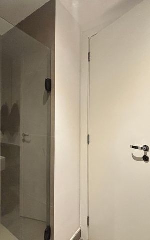 Studio para alugar com 25m², 1 quarto e sem vaga Studio para alugar com 25m², 1 quarto e sem vagaBanheiro