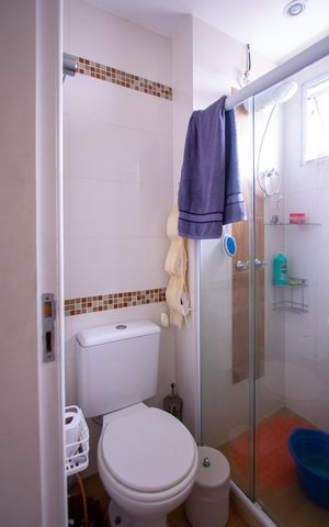 Apartamento à venda com 117m², 3 quartos e 1 vaga Apartamento à venda com 117m², 3 quartos e 1 vagaBanheiro 2