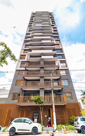 Apartamento à venda com 41m², 1 quarto e sem vaga Apartamento à venda com 41m², 1 quarto e sem vagaFachada e portaria