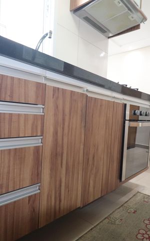 Apartamento para alugar com 76m², 2 quartos e 1 vagaCozinha
