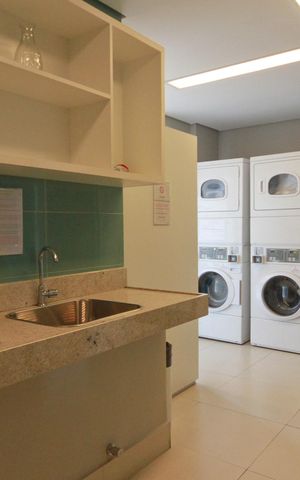 Studio à venda com 25m², 1 quarto e sem vaga Studio à venda com 25m², 1 quarto e sem vagaÁrea comum - Lavanderia