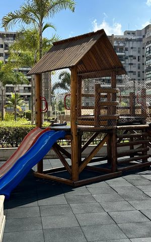 Apartamento à venda com 89m², 3 quartos e 1 vaga Apartamento à venda com 89m², 3 quartos e 1 vagaÁrea comum - Playground