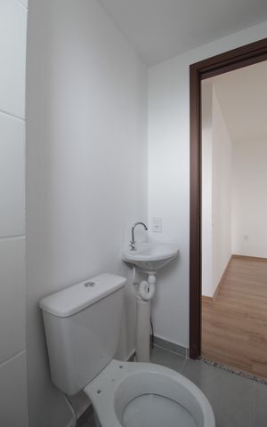 Apartamento para alugar com 45m², 2 quartos e 1 vagaBanheiro Social