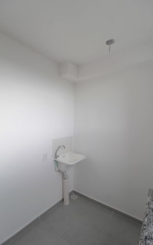 Apartamento para alugar com 45m², 2 quartos e 1 vagaCozinha e Área de Serviço