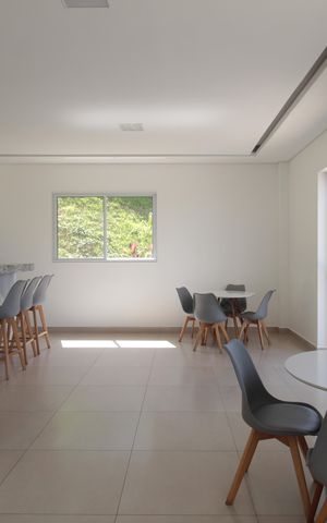 Apartamento para alugar com 45m², 2 quartos e 1 vagaÁrea comum - Salão de festas