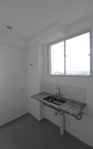 Apartamento para alugar com 45m², 2 quartos e 1 vagaCozinha e Área de Serviço